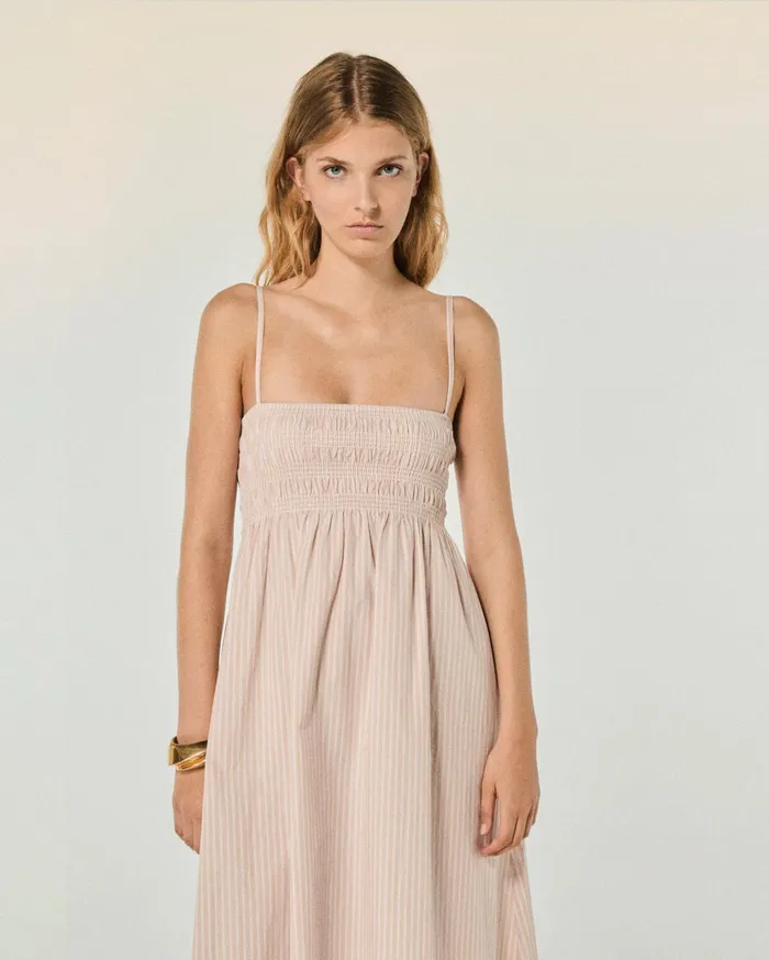 From Future Dresses and Jumpsuits Women Mara Long Strap Dress Beige Raye