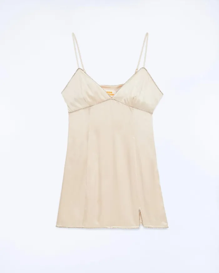 From Future Dresses and Jumpsuits Women Tessia Short Strap Dress Champagne