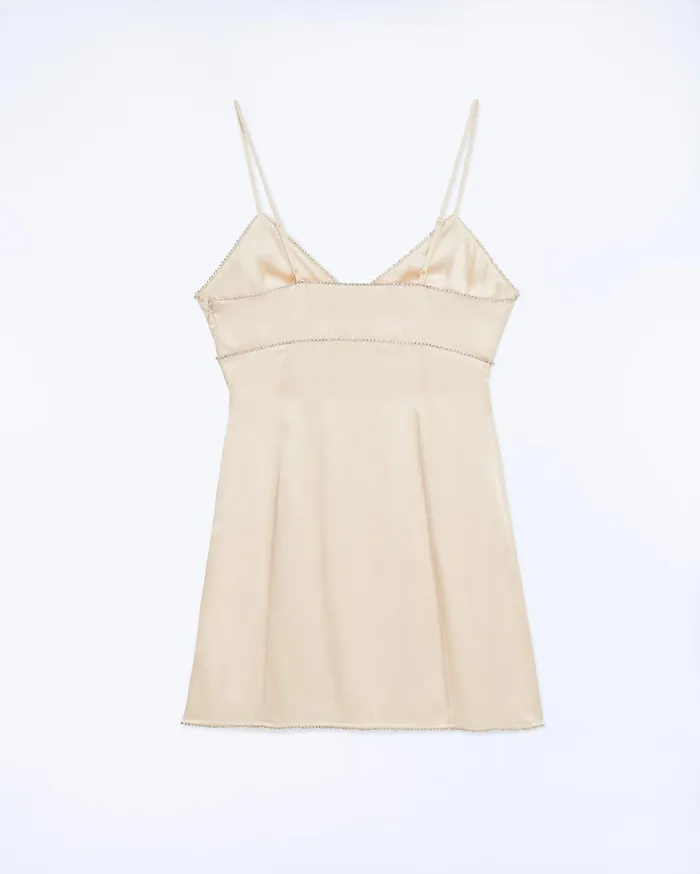 From Future Dresses and Jumpsuits Women Tessia Short Strap Dress Champagne
