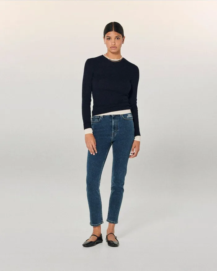 From Future Jeans Women Slim Fit Johnny Jeans Dark Blue