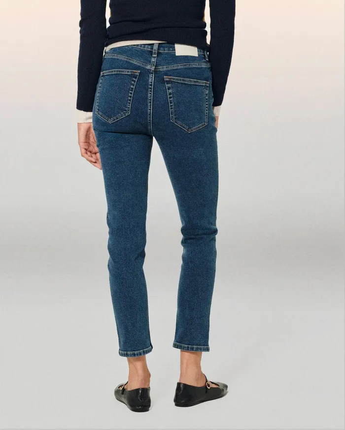 From Future Jeans Women Slim Fit Johnny Jeans Dark Blue