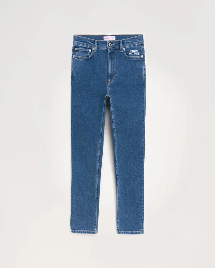 From Future Jeans Women Slim Fit Johnny Jeans Dark Blue
