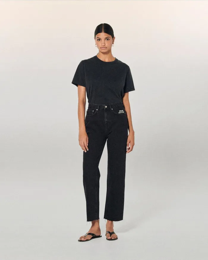 From Future Jeans Women Straight Leg Joseph Jeans Black