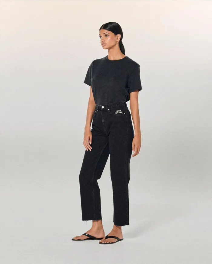 From Future Jeans Women Straight Leg Joseph Jeans Black