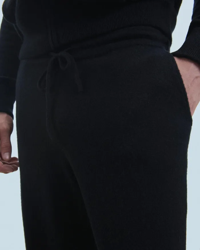 From Future Joggers Men Basic Straight Joggers Black