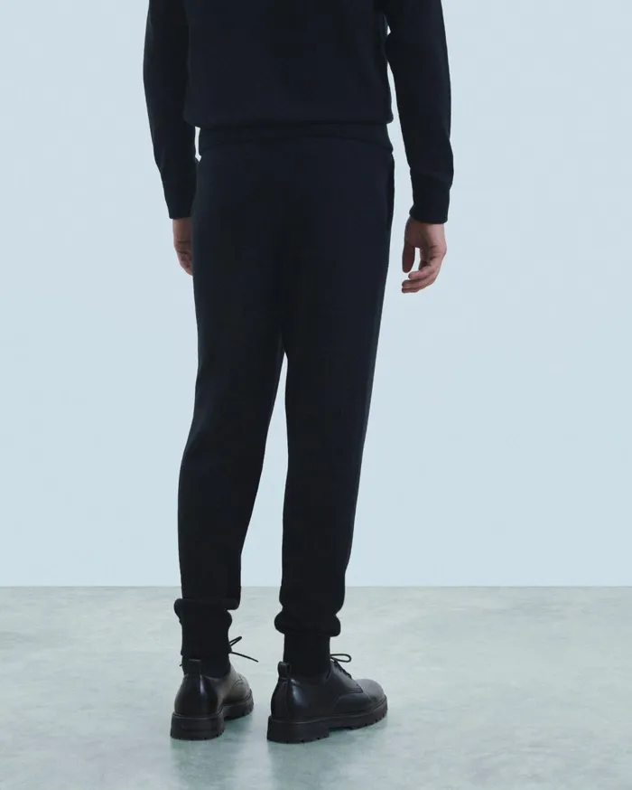 From Future Joggers Men Basic Straight Joggers Black