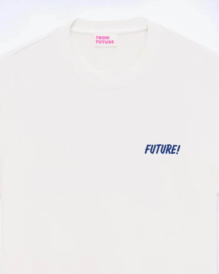 From Future Shirts and TShirts Men Crewneck Short Sleeve TShirt White