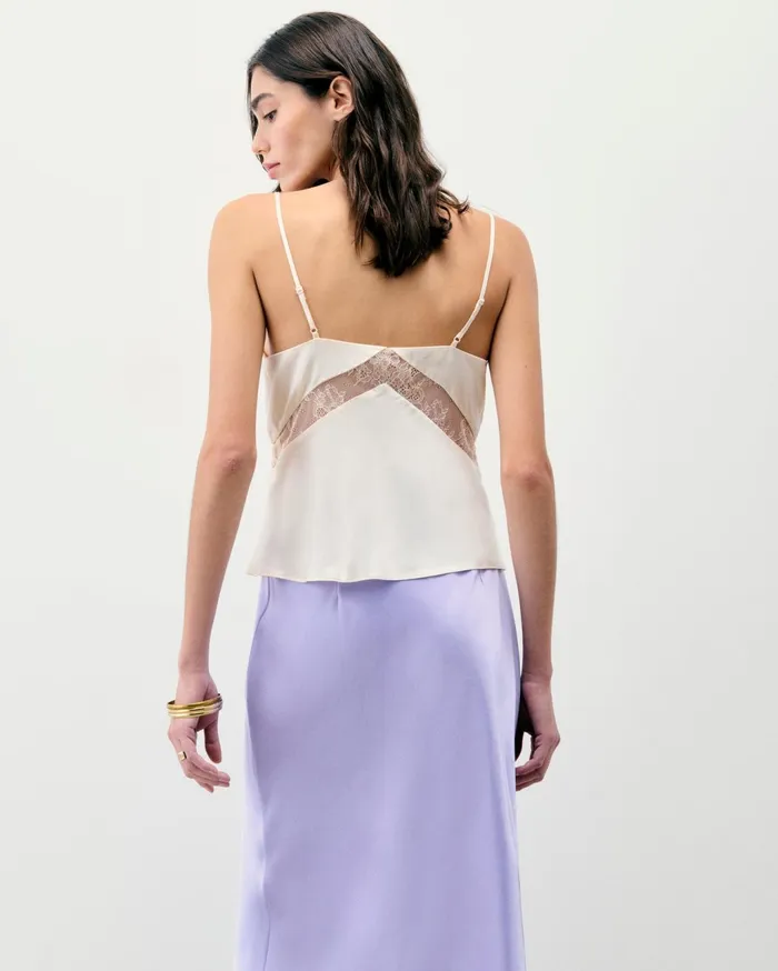 From Future Skirts Women Gina Midi Skirt Lilac