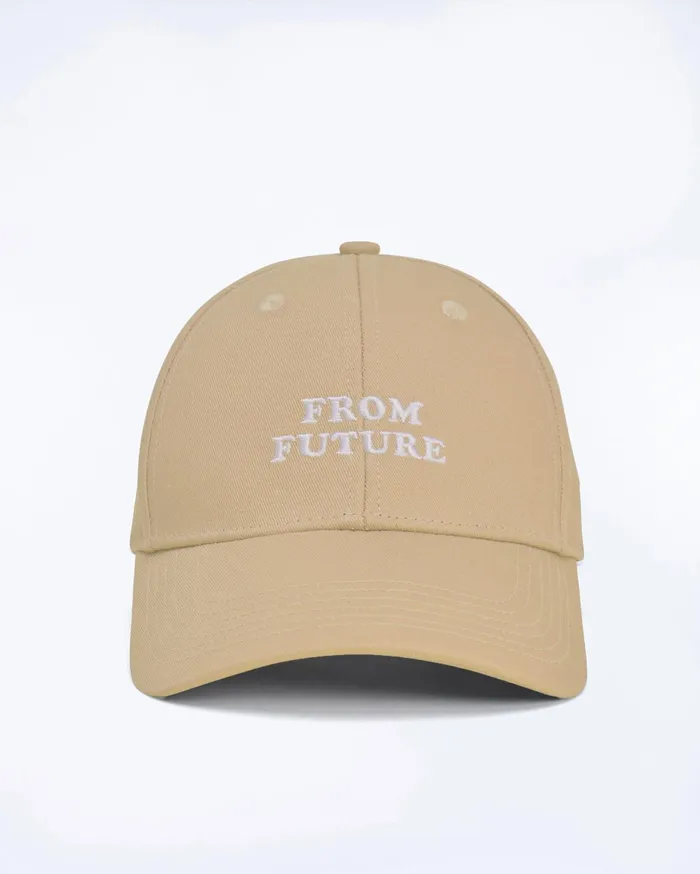 From Future Tote Bags From Future Curved Visor Cap Tropical Taupe