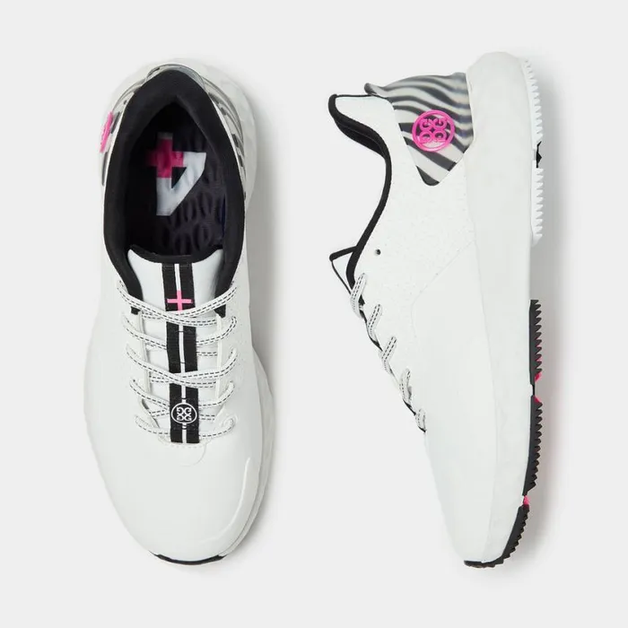 GFORE Golf Shoes Women MG4 PERFORATED ZEBRA ACCENT GOLF SHOE Snow GFORE Golf Shoes Women MG4 PERFORATED ZEBRA ACCENT GOLF SHOE Snow