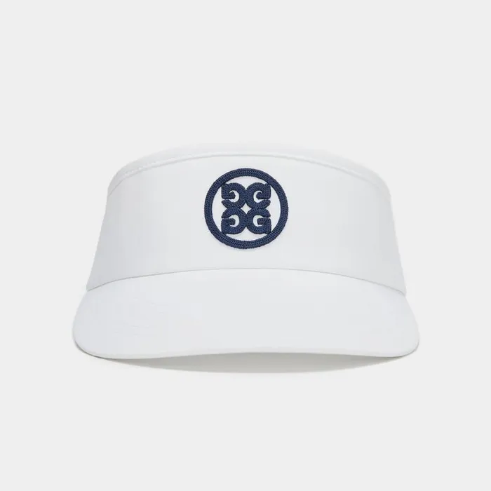 GFORE Hats Men CIRCLE G039S TAFFETA VISOR Snow