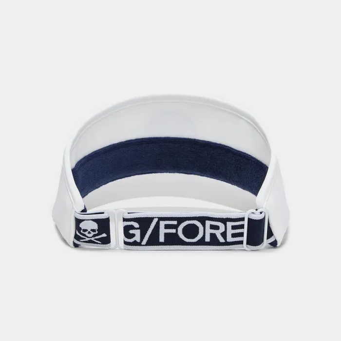 GFORE Hats Men CIRCLE G039S TAFFETA VISOR Snow