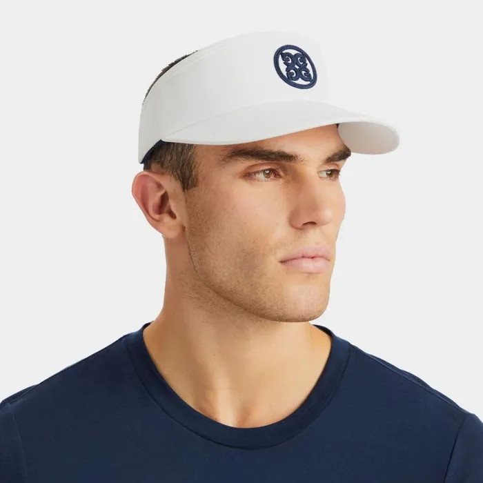 GFORE Hats Men CIRCLE G039S TAFFETA VISOR Snow