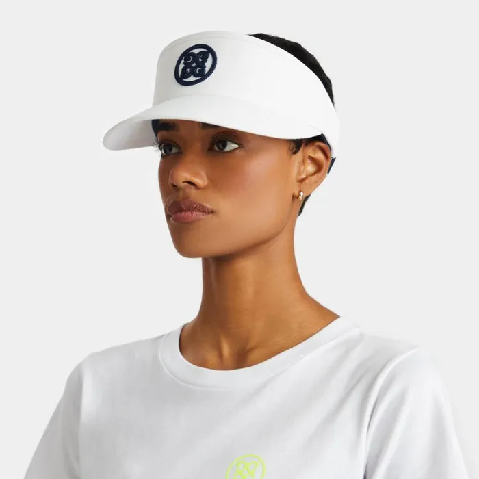 GFORE Hats Men CIRCLE G039S TAFFETA VISOR Snow
