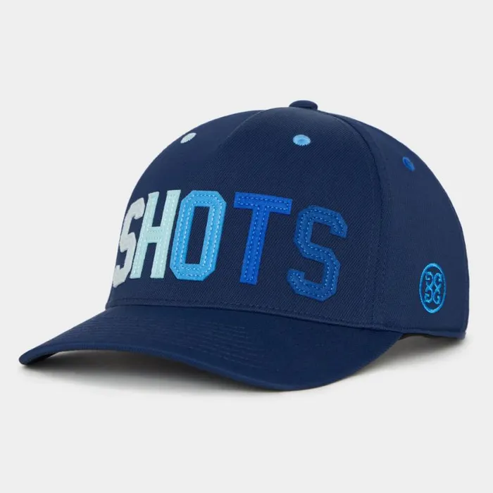 GFORE Hats Men SHOTS STRETCH TWILL SNAPBACK HAT Twilight