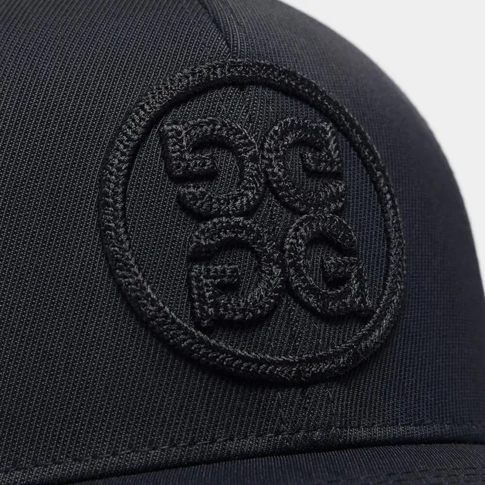 GFORE Hats MenWomen CIRCLE G039S STRETCH TWILL SNAPBACK HAT Onyx