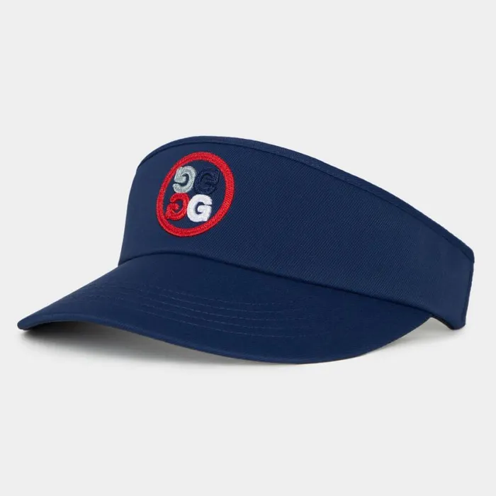 GFORE Hats MenWomen GRADIENT CIRCLE G039S STRETCH TWILL VISOR Twilight