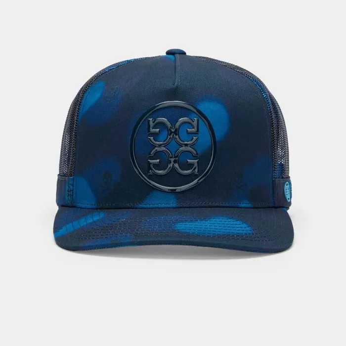 GFORE Hats MenWomen ICON BLUR CAMO COTTON TWILL TRUCKER HAT Twilight GFORE Hats MenWomen ICON BLUR CAMO COTTON TWILL TRUCKER HAT Twilight