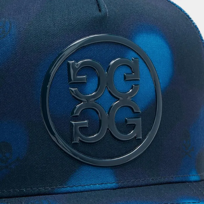 GFORE Hats MenWomen ICON BLUR CAMO COTTON TWILL TRUCKER HAT Twilight GFORE Hats MenWomen ICON BLUR CAMO COTTON TWILL TRUCKER HAT Twilight