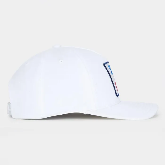 GFORE Hats MenWomen SHUT YOUR FACE STRETCH TWILL SNAPBACK HAT Snow