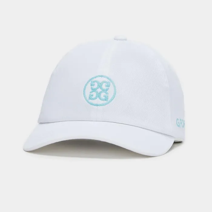 GFORE Hats Women CIRCLE G039S STRETCH TWILL SNAPBACK HAT Snow