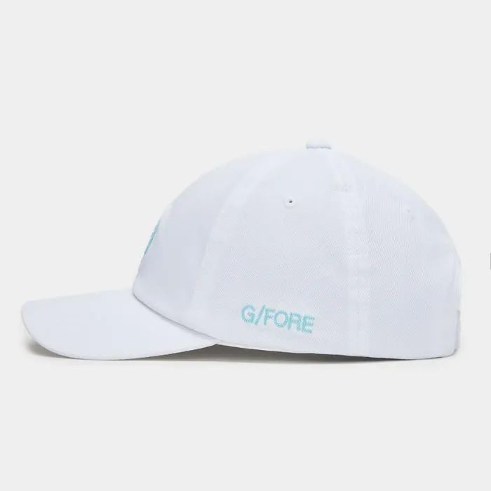GFORE Hats Women CIRCLE G039S STRETCH TWILL SNAPBACK HAT Snow
