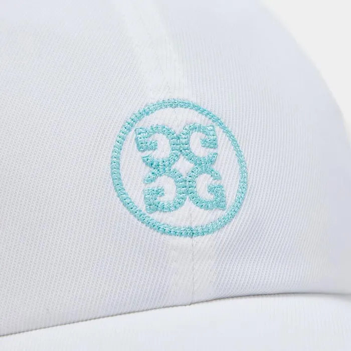 GFORE Hats Women CIRCLE G039S STRETCH TWILL SNAPBACK HAT Snow