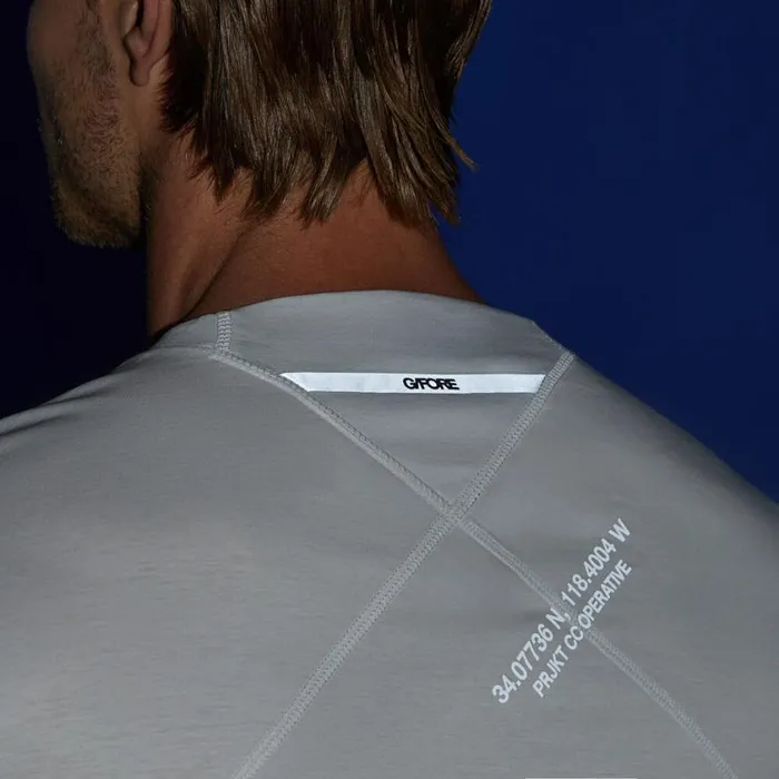 GFORE Hoodies and Tees Men WICKING COTTON OPS LONG SLEEVE TEE Snow GFORE Hoodies and Tees Men WICKING COTTON OPS LONG SLEEVE TEE Snow
