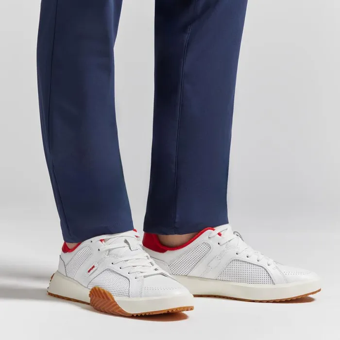 GFORE Street Shoes Men G112 LEATHER STREET SHOE Poppy Gum