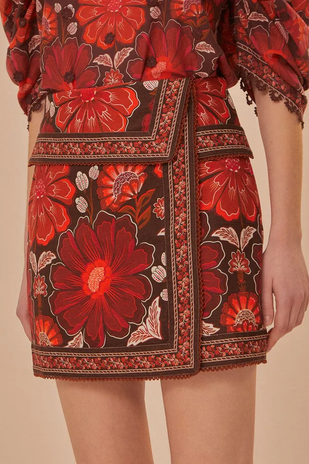 Gigi Tapestry Skirt Women Farm Rio Skirts