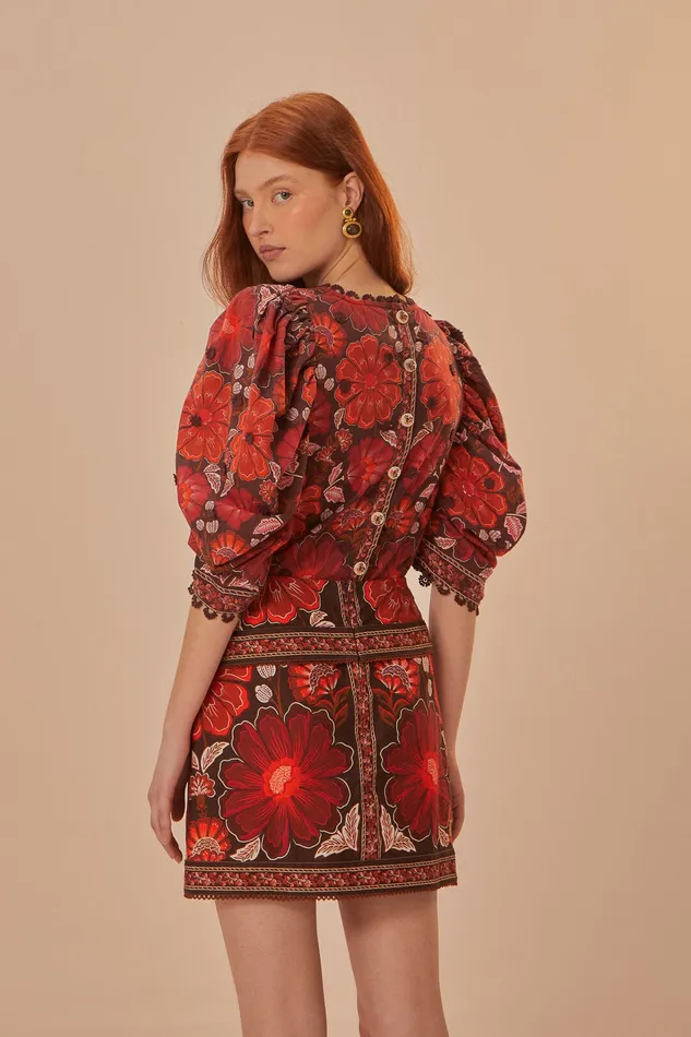 Gigi Tapestry Skirt Women Farm Rio Skirts
