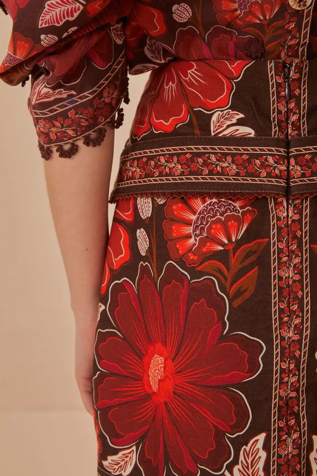 Gigi Tapestry Skirt Women Farm Rio Skirts