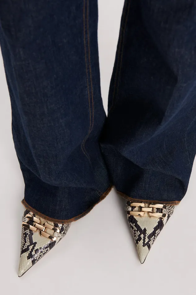GOLD TRIM SLINGBACK 45 STONE Shoes Scanlan Theodore Women GOLD TRIM SLINGBACK 45 STONE Shoes Scanlan Theodore Women
