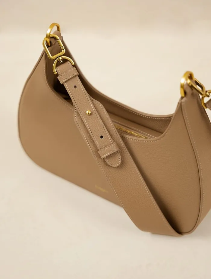 Grand Alria Taupe Women Bobbies Bags