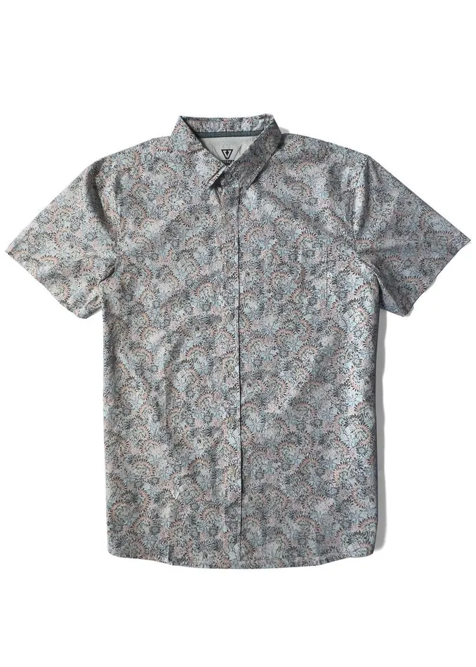 Greenhouse Ss Eco Ss Shirt Bone Men Shirts and Flannels Vissla
