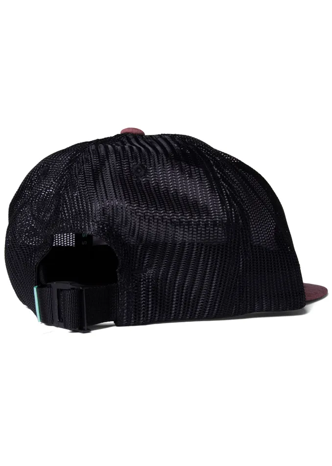 Hats Vissla Men Lay Day Eco Trucker Ii Hat Brick Hats Vissla Men Lay Day Eco Trucker Ii Hat Brick