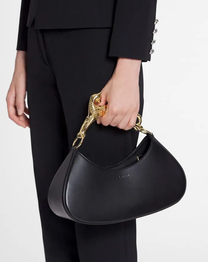 Hobo Cat Bolide Leather Bag Black Women Lanvin Tote Bags and Top Handle Bags Hobo Cat Bolide Leather Bag Black Women Lanvin Tote Bags and Top Handle Bags