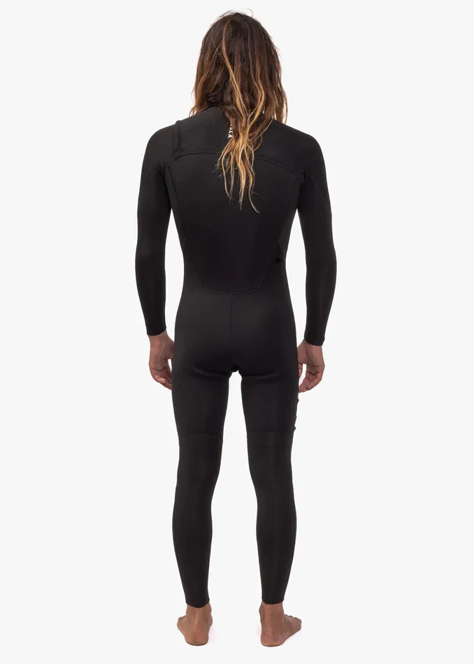 Hooded Wetsuits Vissla Men 7 Seas 54 Full Chest Zip Wetsuit Black Hooded Wetsuits Vissla Men 7 Seas 54 Full Chest Zip Wetsuit Black