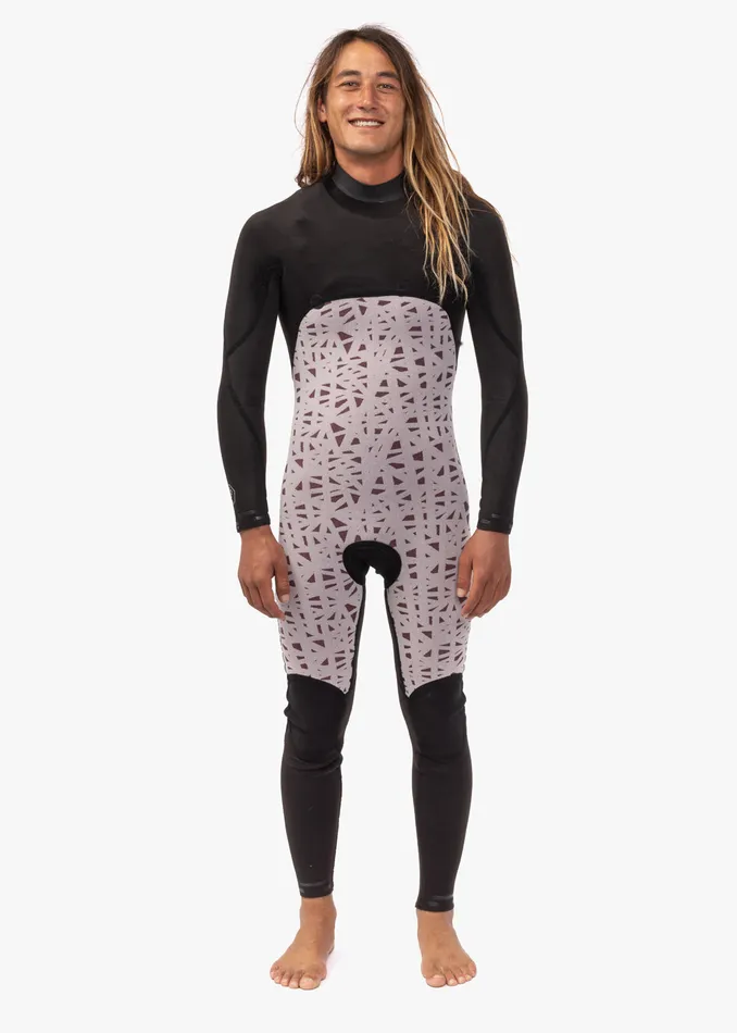 Hooded Wetsuits Vissla Men 7 Seas 54 Full Chest Zip Wetsuit Black Hooded Wetsuits Vissla Men 7 Seas 54 Full Chest Zip Wetsuit Black