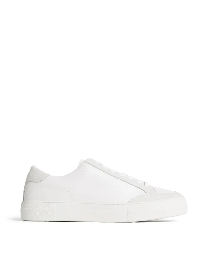JLindeberg Art Signature Leather Sneaker Men Fashion Shoes