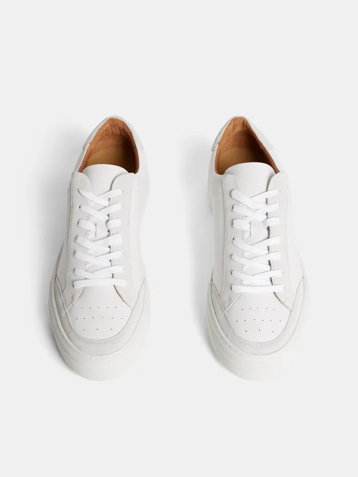 JLindeberg Art Signature Leather Sneaker Men Fashion Shoes