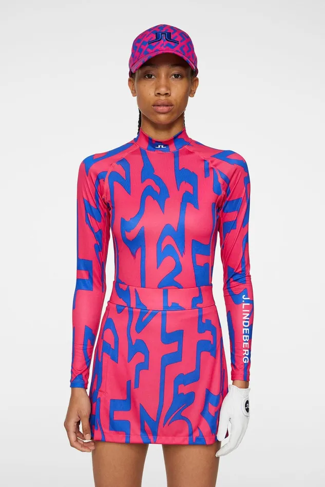 JLindeberg Asa Print Soft Compression Top Women Compression