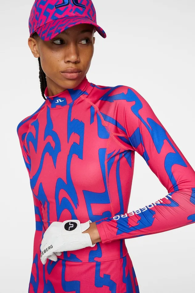 JLindeberg Asa Print Soft Compression Top Women Compression