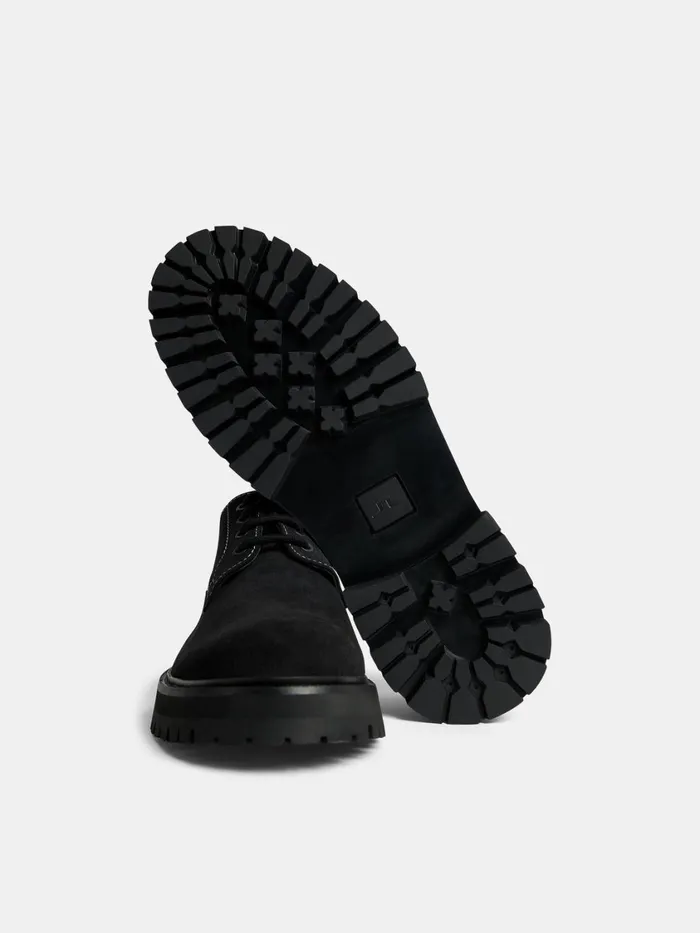 JLindeberg Derby Suede Shoe Men Fashion Shoes
