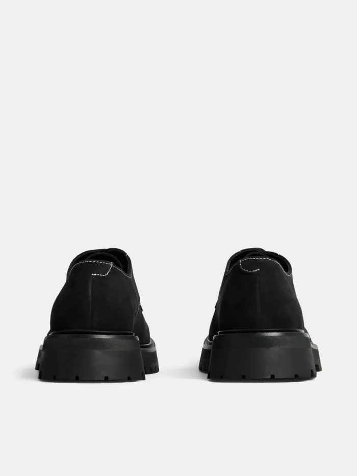 JLindeberg Derby Suede Shoe Men Fashion Shoes