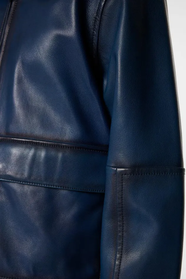 JLindeberg Jed Leather Party Jacket Men Jackets