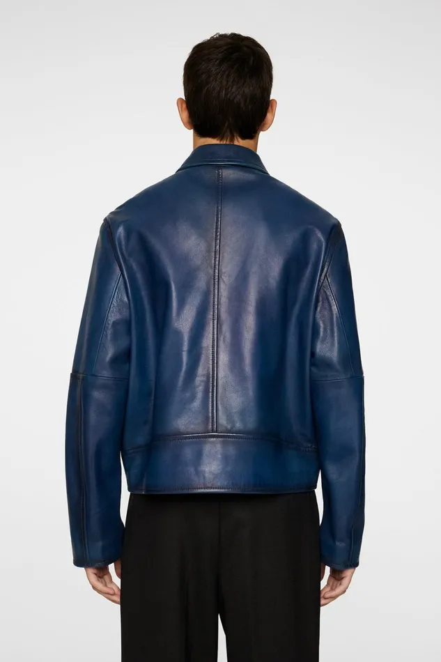 JLindeberg Jed Leather Party Jacket Men Jackets
