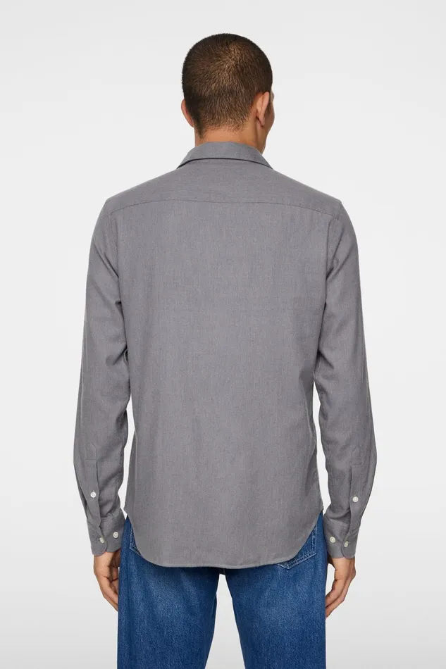 JLindeberg Light Flannel Slim Shirt Men Shirts