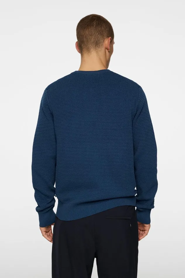JLindeberg Oliver Structured Sweater Men Knitwear
