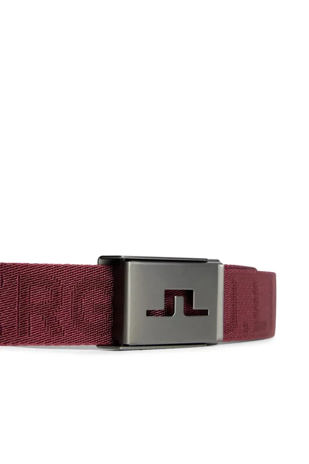 JLindeberg Roy Logo Webbing Belt Men Belts